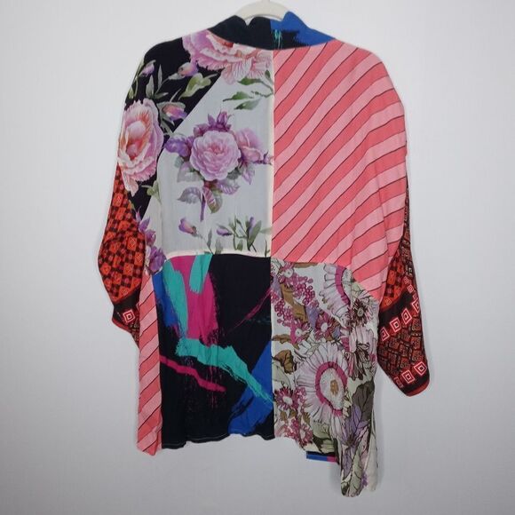 Soft Surroundings floral cardigan size S/M - Picture 6 of 6